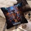Подушка для геймера Warframes Подарок Декор для дома и офиса Подушка для спальни Дивана Автомобиля Наволочка