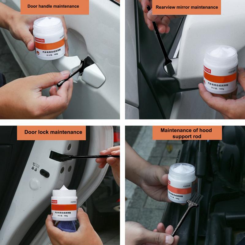 100 г автомобильная шумоподавляющая смазка портативная противозадирная синтетическая смазка смазка для дверных петель автомобиля автомобильные аксессуары