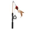 Cat fishing cat extendable fishing manual reel measures against lack of stress pet indoor game redfish fishing pole toy, pole, teaser, pole, design,