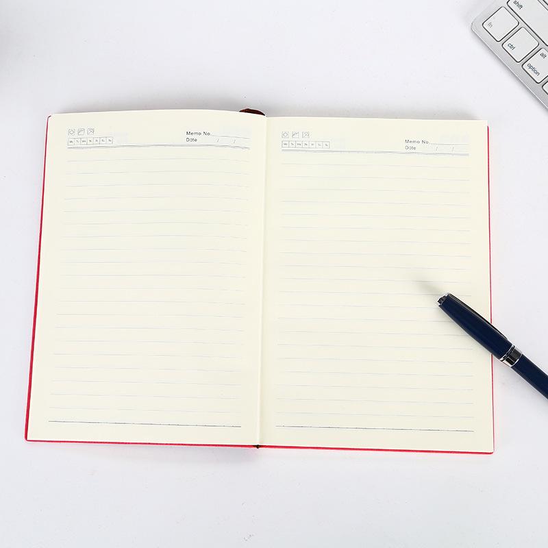 Деловой блокнот формата А5 в мягкой обложке: Восемь вариантов цвета, плотные страницы