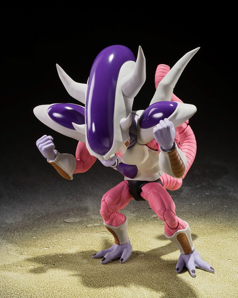 Bandai Frieza Third Form 150 мм окрашенная подвижная фигурка SHFiguarts приблизительно. АБС и ПВХ