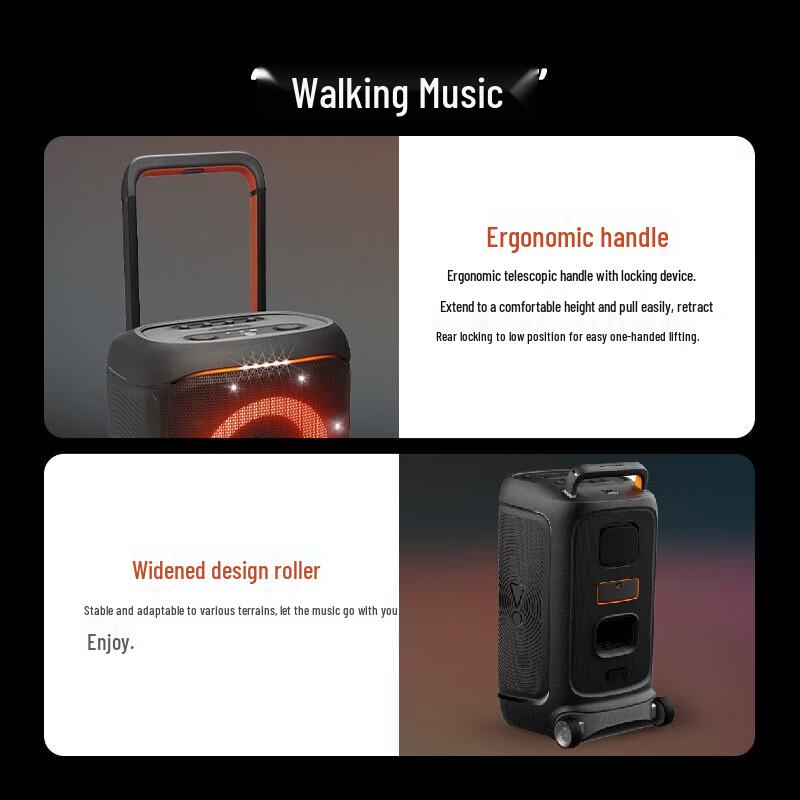 JBL PartyBox 520 Portable Bluetooth Karaoke Speaker (CN version)
