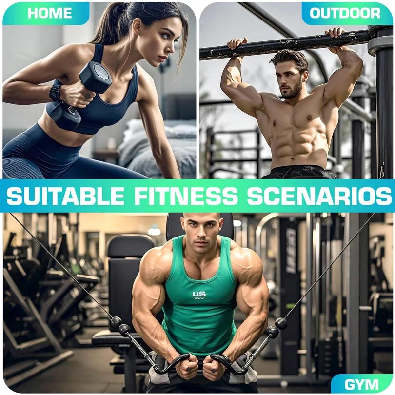 Тренажер для пальцев, гимнастический захват, фитнес-рукоятка, силовой тренажер, тренажер для тренировок, тяга, кросс-тренинг, защита рукоятки для ладоней