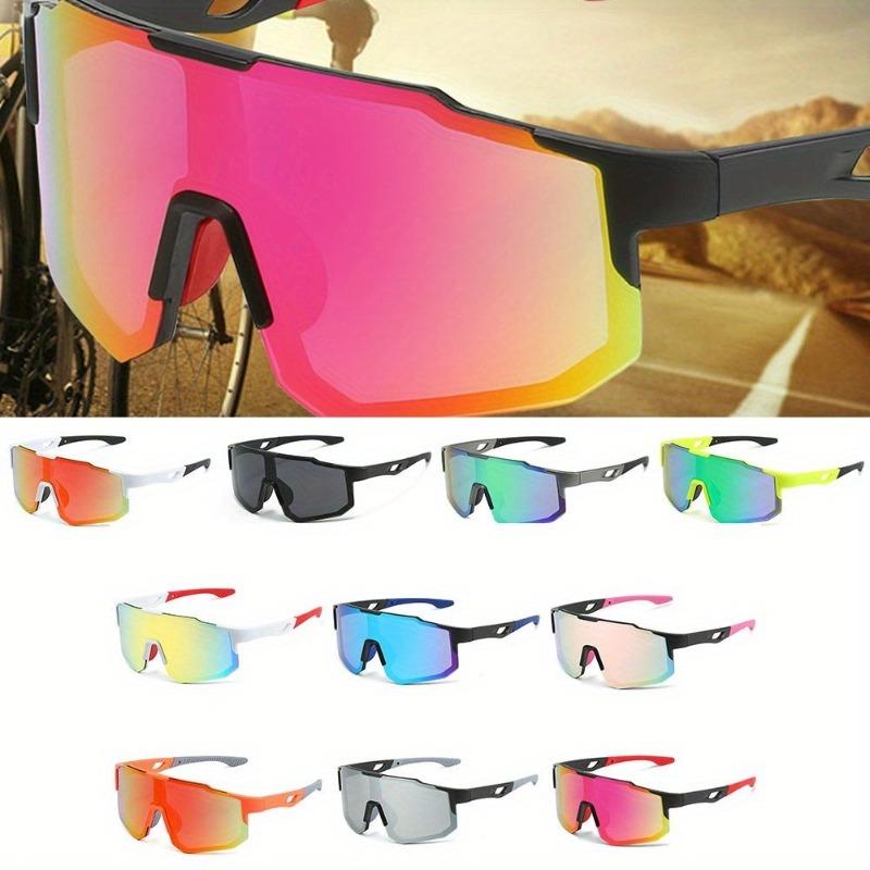 3PCS Protective Glasses Outdoor Cycling Sunglasses Large Frame Sports Sunglasses for Men Women Climbing Driving Goggles