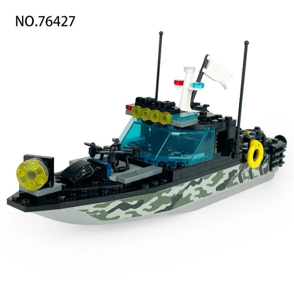Ship Building Blocks Humanoid Dolls kids' birthday gifts Cartoon Characters Mini Doll Gift Creative Building Toys Boat Model