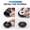 ULA5   Metal Round Car Air Freshener Interior Odor Remover Fragrance For Mercedes-Benz GLC X253 X254 C-Class W205 W206 A-Class W177 GLA