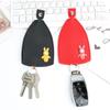 Креативный Выдвижной Милый Вместительный Чехол для Ключей от Машины ПУ Автомобильный Брелок Портативный Выдвижной Держатель для Ключей Сумка AVE