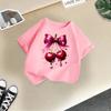 Children's Casual Short-sleeved T-shirt - Summer Girl's Cute Cherry T-shirt