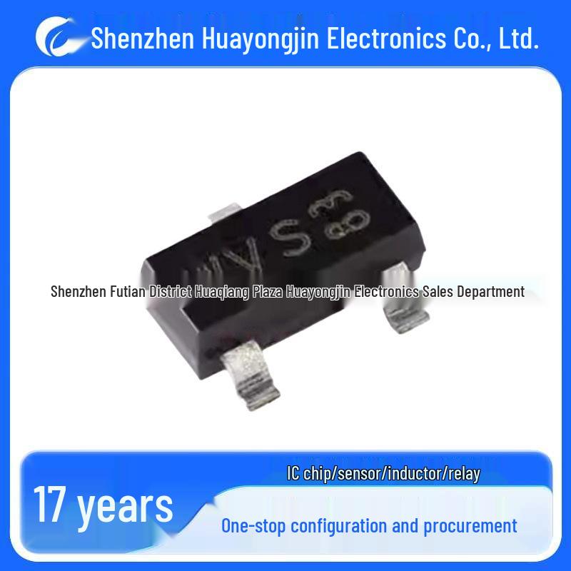 BSS84AK P-Channel SOT-23 Surface Mount MOSFET with WVS Silk Screen