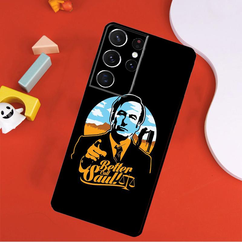 Better Call Saul TV Phone Case For Samsung Galaxy S25 Ultra S24 Ultra S9 S10 S20 S21 S22 S23 Plus S24 FE Cover
