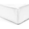 Fitted Sheet - SERENA - 160x200 Cm - 100% Cotton - 25 Cm Pocket - White