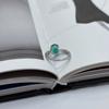 Серебряное кольцо с натуральным агатом 2.323ct, вес изделия 3,14 гр (2171010)