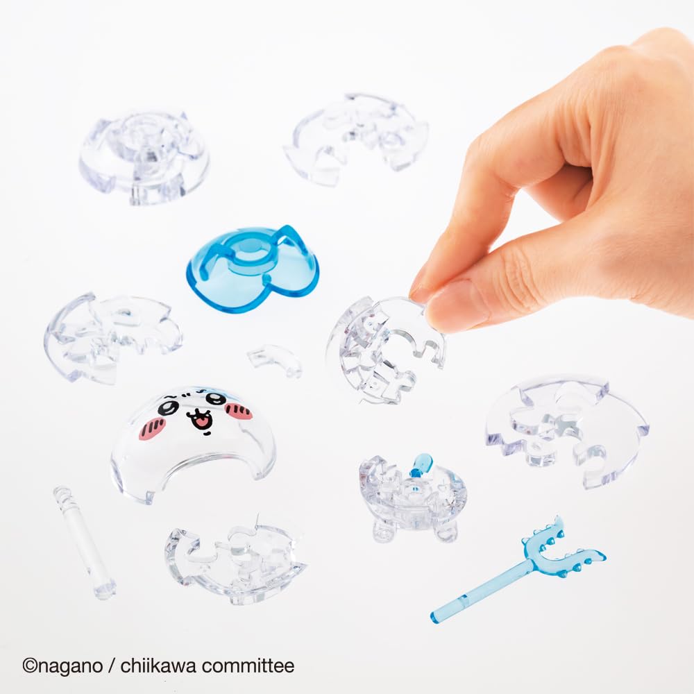 Beverly 15-Piece Crystal Puzzle, Hachiware (Black and White) 50301