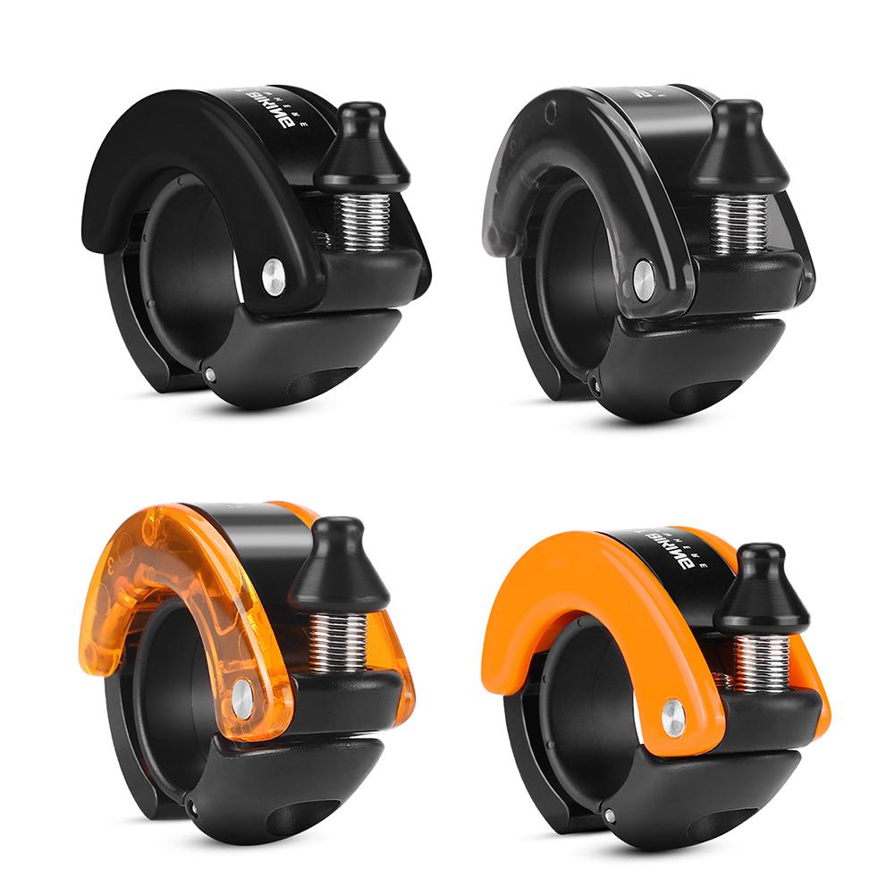 Bicycle Bells Invisible Mini Loud Crisp Clear Conch Bell Aluminum Alloy Bicycle Handlebar Bell For 22.2mm Mountain Bike Handlebars