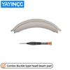 Replacement Snap on Headbeam cushion/Protein skin memory sponge ear pad For Sony WH-1000XM4 Headset repair parts Easy to install