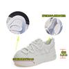 Foam Sole Leather Little White Shoes 2025 Spring New Women's Platform Shoes Sports Board Shoes Women's Casual Versatile Women's Shoes