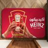 Коврик для пола K-Kraft H-Heinz Мягкий фланелевый коврик для прихожей Нескользящий Впитывающий коврик для ванной комнаты Спальни
