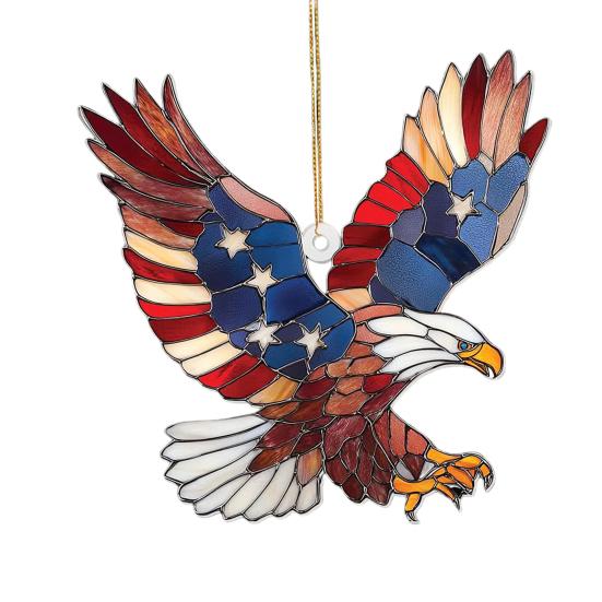 Красочный кулон в виде животного, акриловый ловец солнца, подвесное украшение на окно, 2D акриловый принт, праздничный декор для рождественской елки и дома