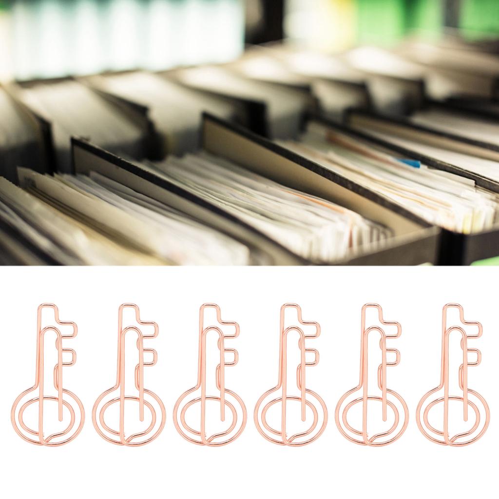 100 шт. скрепки металлические золотистого цвета Urheen Design скрепки для офиса и школы