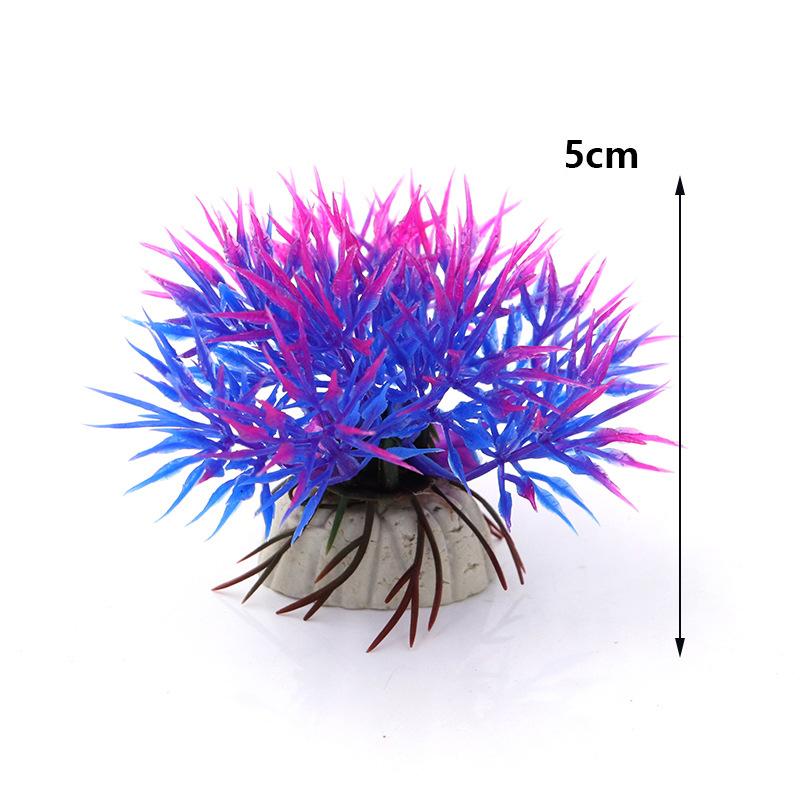 Искусственная водная трава, украшение для аквариума, моделирование гидропонного растения, пейзаж