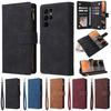 Suitable For S23+Ultra Phone Case Galaxy+S22+S21+multi Card Zipper Wallet Protective Case