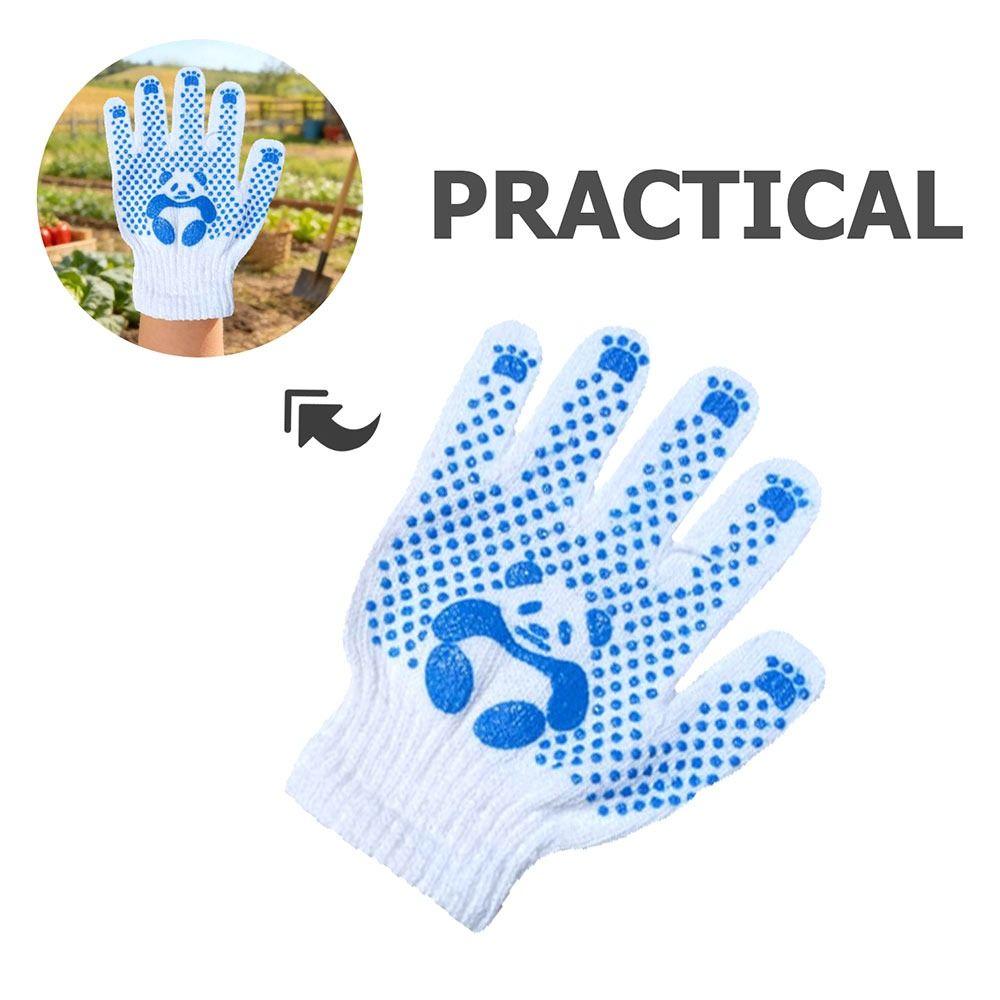 1/2/4Pairs Anti Skid Kids Gardening Gloves Hand Protection Mittens  Household Cleaning