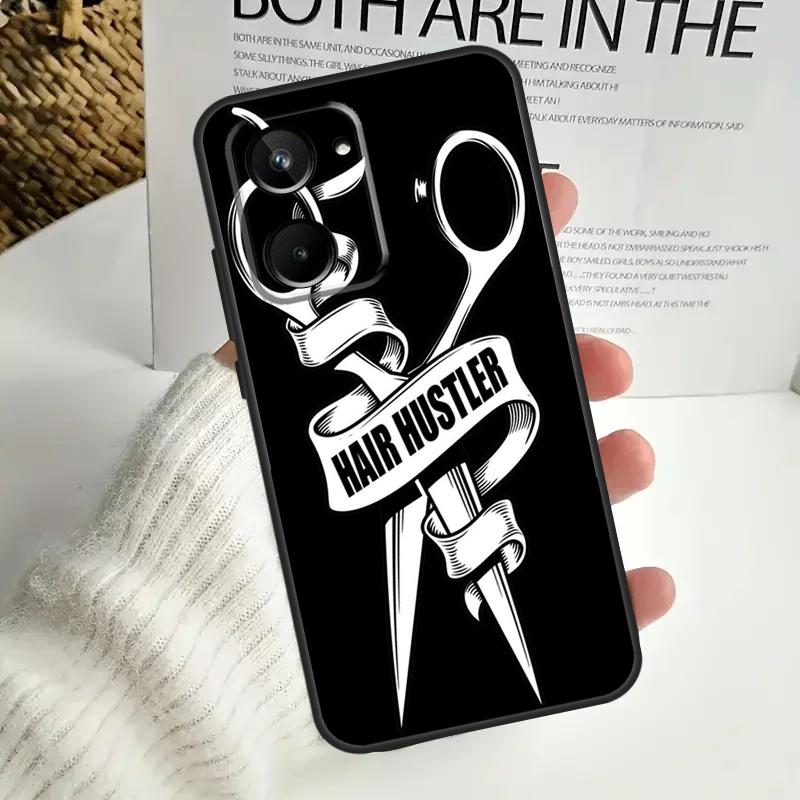 Barber Hair Stylist For Realme GT7 Pro GT6 C75 C61 C67 C63 C71 C55 C51 C65 C53 10 11 12 13 14 15 Pro Plus Case