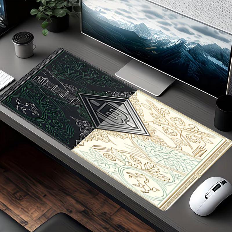 Borussia Monchengladbach Print Mouse Pad, for Keyboard Pad Laptop PC Mat for Office Home Use, Desk Decor, Perfect Birthday Gift for Gamers
