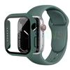 Стекло+корпус+ремешок для Apple Watch Band 42 мм 44 мм 41 мм 40 мм 38 мм 45 мм 49 мм Защитные пленки для Apple IWatch Series 8 7 6 SE 5 4