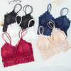 Lace Bra Wrapped Chest Beauty Back Underwear Women Fashion Belt Chest Padded Camisole