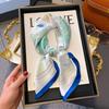 70cm Korean-Style Silk Square Scarf: Fashionable, Versatile Neck Protection and Decorative Accessory