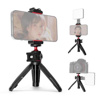 Мини-штатив Smiling Shark TR01 с гибкой головкой, телескопический монопод для селфи, холодный настольный, совместимый с видео, совместимый с цифровыми и