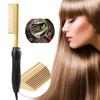 Hair Hot Comb Straightener Professional Press Comb Electric Curler Portable