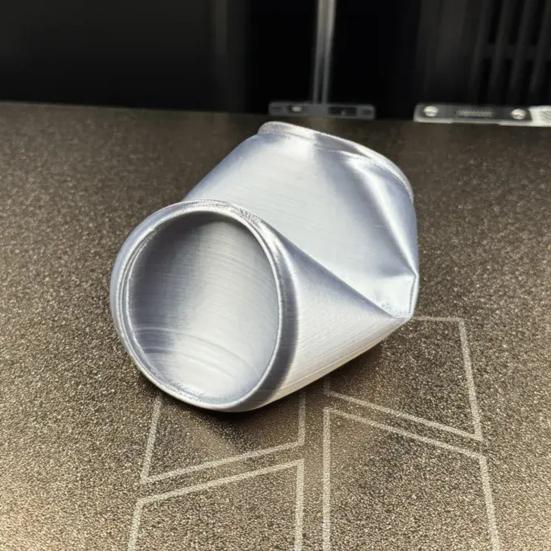 Soda Can Phone Stand 3D Printed Crushed Can Phone Holder Universal Smartphone Stand for Desk Nightstand Shelf