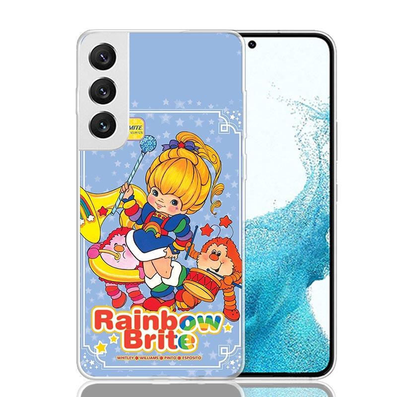 R-Rainbow Cute Brite Phone Case For Samsung Galaxy S26 S25 Edge S24 S23 FE S22 Ultra S21 Plus S20 + Fundas Cover Coque Galaxy S2