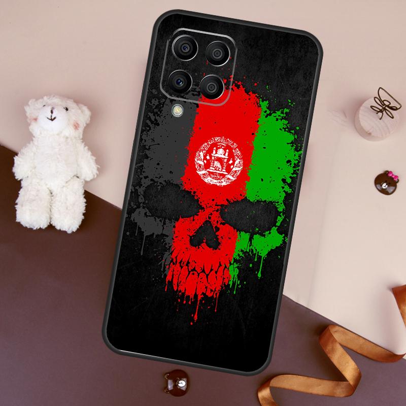 Чехол-баннер с флагом Афганистана для Samsung Galaxy M36 M55 M35 M15 M56 M16 M54 M14 M34 M31 M11 M13 M53 M12 M32 M52 M06