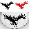 Cool Flying Eagle Pattern Car Sticker Creative Car Hood Decor Hood Styling Decals