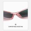 Fashion Wrap Around Polarized Sunglasses Butterfly Design UV400 Protection Sports Sun Glasses Y2K Shades for Women