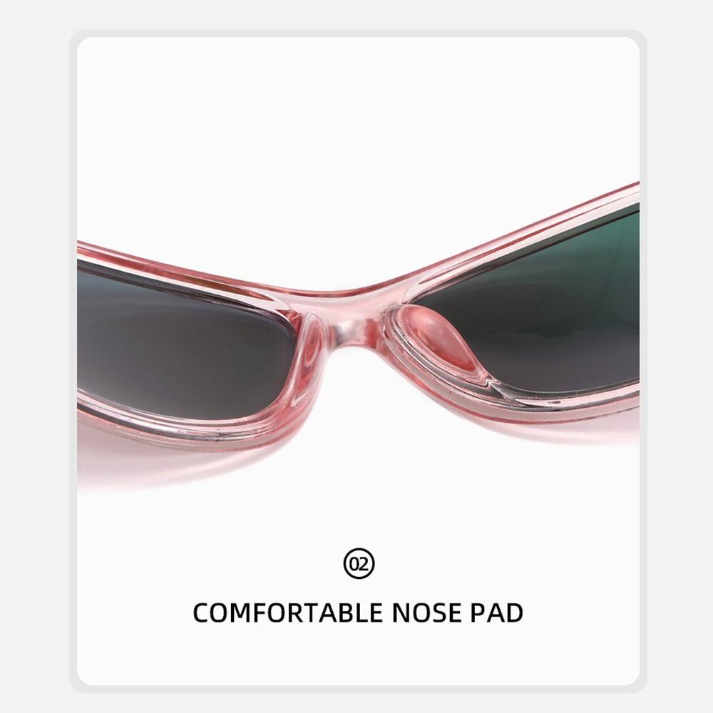 Fashion Wrap Around Polarized Sunglasses Butterfly Design UV400 Protection Sports Sun Glasses Y2K Shades for Women