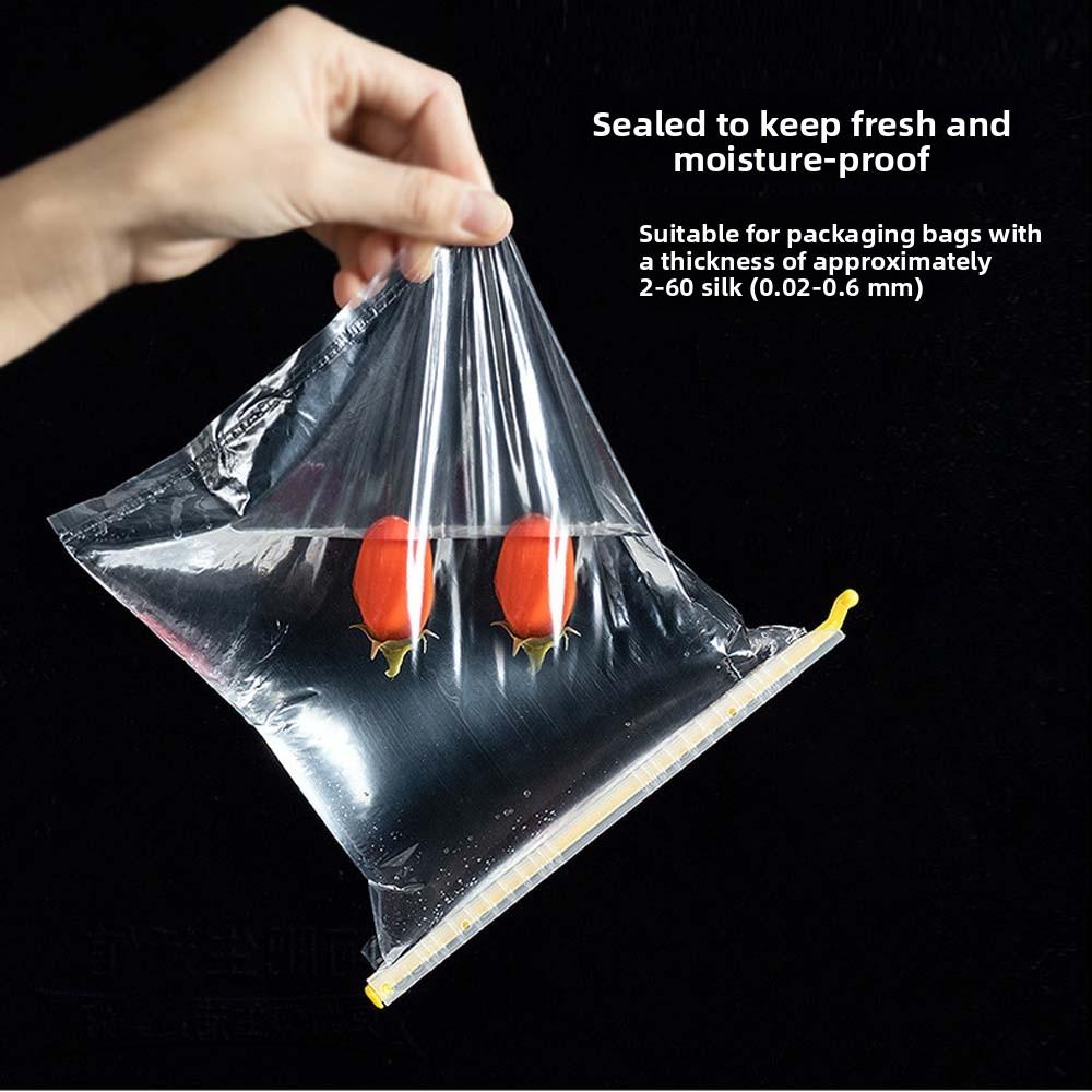 Packaging Sealer Stick Storage Sealer Clip Milk Powder Bag Food Seal Stick Seal Storage Clips 16Pcs Snack Bag Clip