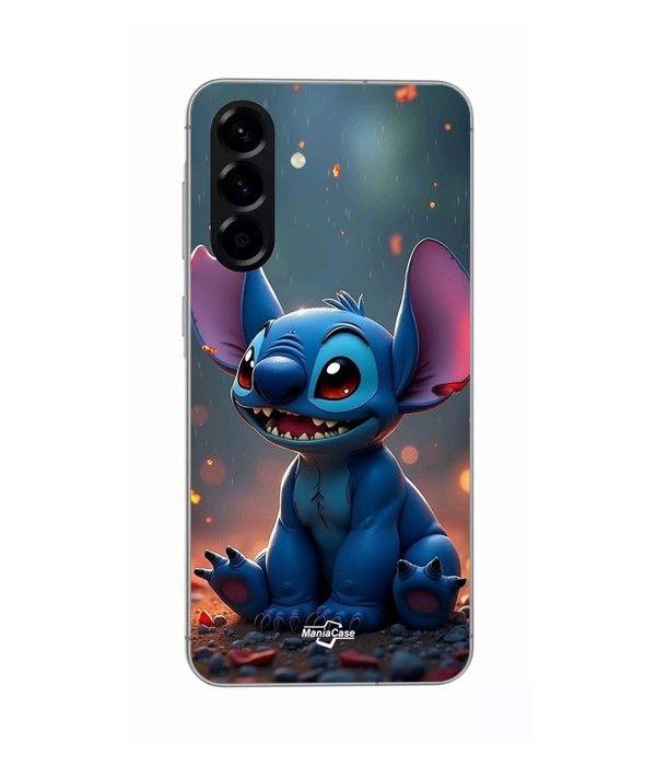 Coque - Maniacase - Samsung Galaxy A36 - Silicone - 3D art - Stitch mignon