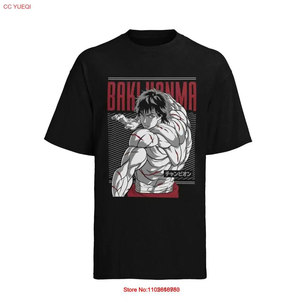 Baki Hanma The Grappler Anime Unisexga Gym Fitness Unisexs T Shirt S Xxxl Vintage Casual Fashion Stylish Graphic Breathable
