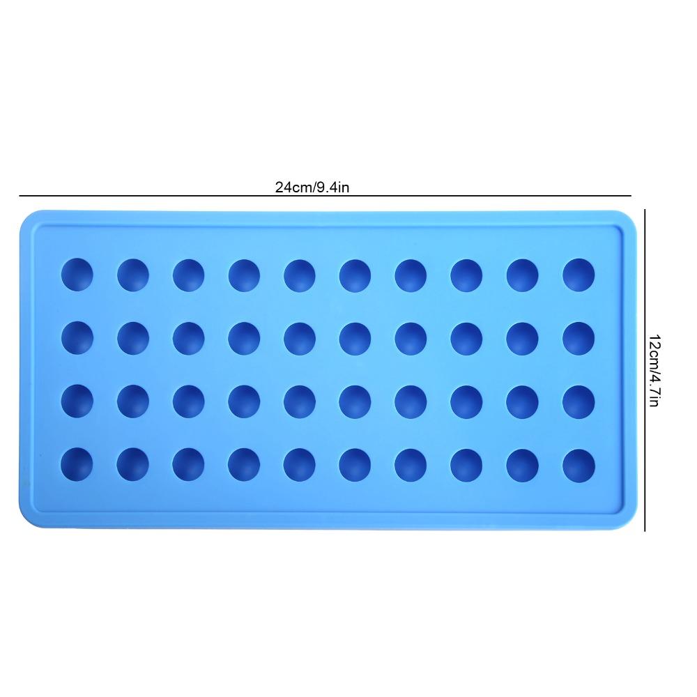 Silicone Ice Cube Tray 40 Holes Chocolate Mold DIY Ice Ball Mold Chocolate Making