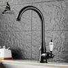 Kitchen Faucets Single Lever Faucet 360 Rotate Deck Mounted Kitchen Faucet Torneira Single Holder Single Hole Mixers Taps MH-03
