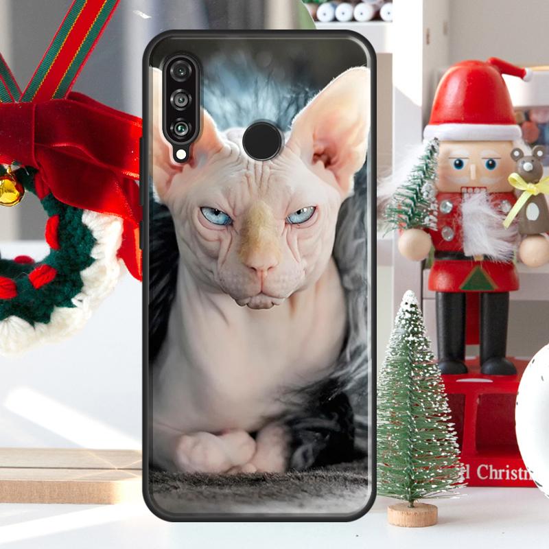 Чехол для телефона Huawei Nova Y73 Y60 Y70 Y90 Y72 Y61 Y91 7i 8i 11i 12i 12s 9 10 SE P20 P30 P40 Lite с изображением сфинкса