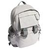 Adidas Originals Polyester Backpack Unisex Gray KE2719