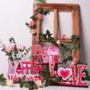 Valentine's Day Decorations, Romantic Centerpiece Signs, Love Wooden Table Sign, Valentine's Day Decorations For Home Decor