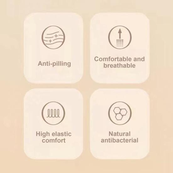 Yousheng 1 Pair Men Winter Socks Mid-tube Thick Thermal Insulation Home Bedroom Wear Floor Socks Solid Color Anti-slip Knitted Daily Wear Sport Socks