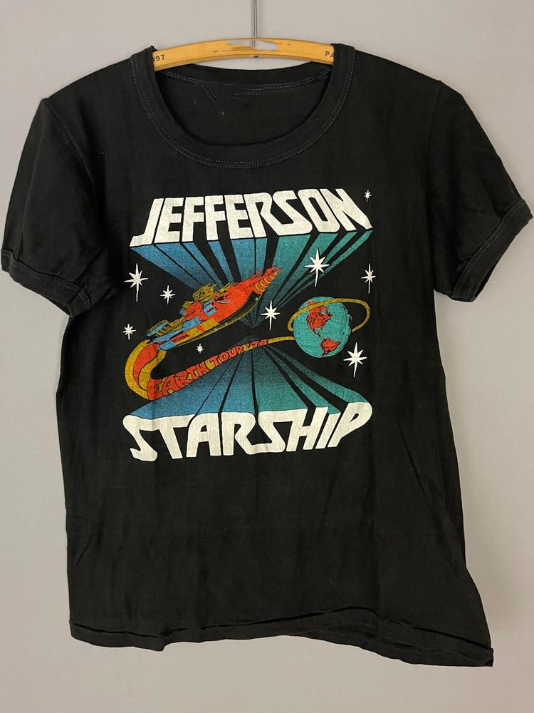 Редкий Подарок Для Фаната Группы Jefferson Starship Черный S-2345XL Унисекс Футболка Унисекс Футболка