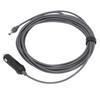 DC Car Power Cable Water Resistant PVC Satellite DC To Cigar Lighter Power Extension Cord for Mini